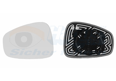 VAN WEZEL Spejlglas, udvendig spejl 0160837 venstre for ALFA ROMEO