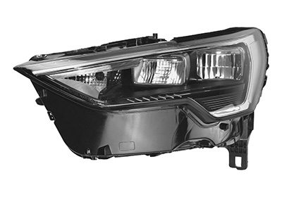 VAN WEZEL Forlygte 0372961 PY24W venstre for AUDI
