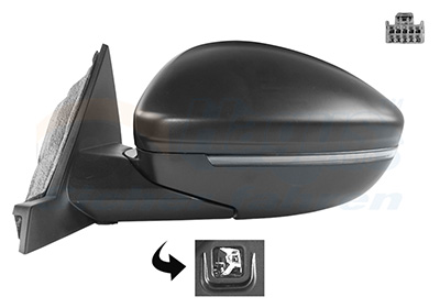 VAN WEZEL Sidespejl 1633825 venstre for FIAT