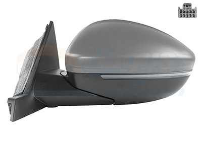 VAN WEZEL Sidespejl 1633807 venstre for FIAT