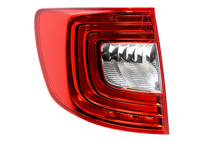 VAN WEZEL Baglygte 7637925 venstre for SKODA