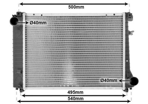 Produktbillede for Køler, motorkøling