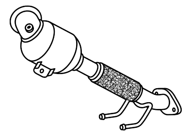 VEGAZ Katalysator fk357 for FORD