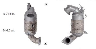 VEGAZ Katalysator ok368 for OPEL