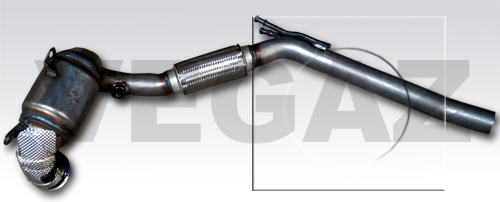 VEGAZ Katalysator ak321 for AUDI VAG