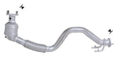 VEGAZ Katalysator ak833 for AUDI SKODA