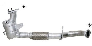 VEGAZ Katalysator alk938 for ALFA ROMEO