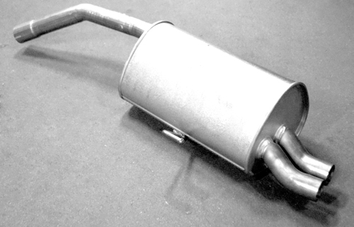 VEGAZ Bagerste lyddæmper als159 bag for ALFA ROMEO