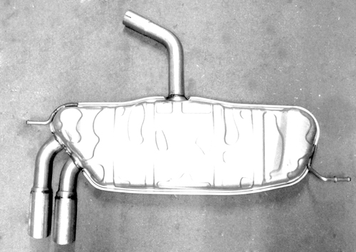 VEGAZ Bagerste lyddæmper as356 for AUDI