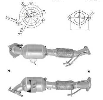 VEGAZ Katalysator fk305 for FORD VOLVO