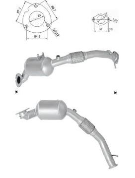 VEGAZ Katalysator fk347 for FORD