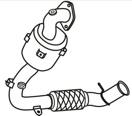 VEGAZ Katalysator fk356 for FORD