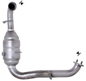 VEGAZ Katalysator fk821 foran for FORD MAZDA