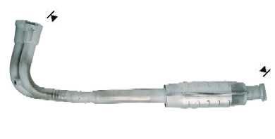 VEGAZ Katalysator fk922 foran for FORD