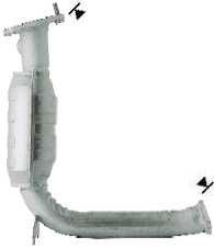 VEGAZ Katalysator fk959 foran for FORD