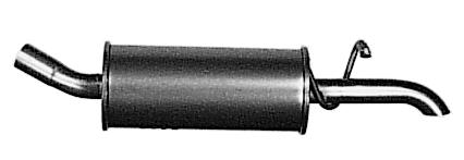 VEGAZ Bagerste lyddæmper fs236 bag for FORD