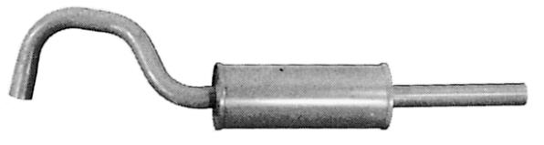 VEGAZ Bagerste lyddæmper fs55 for FORD