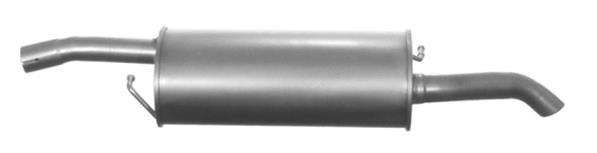VEGAZ Bagerste lyddæmper fs593 bag for FORD