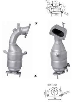 VEGAZ Katalysator ftk300 for ALFA ROMEO FIAT