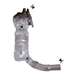 VEGAZ Katalysator FTK-807 for FIAT