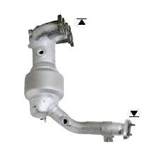 VEGAZ Katalysator ftk994 foran for FIAT