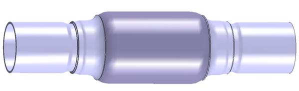 VEGAZ Fleksrør, udstødningssystem ftr168