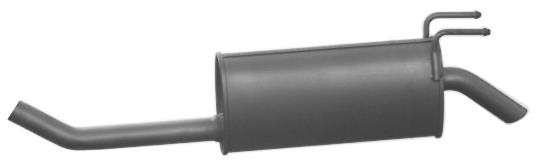 VEGAZ Bagerste lyddæmper fts242 bag for FIAT