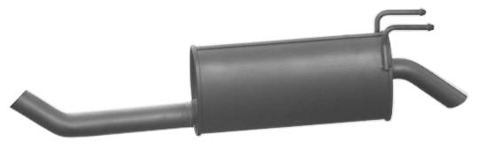 VEGAZ Bagerste lyddæmper fts246 bag for FIAT