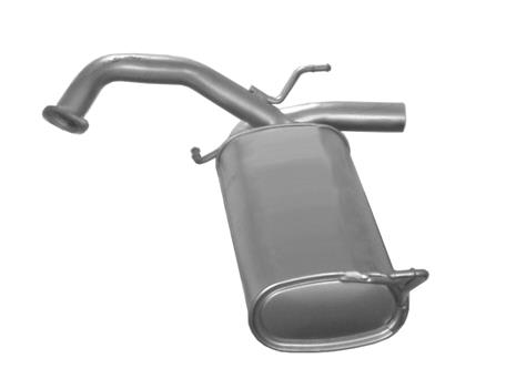 VEGAZ Bagerste lyddæmper fts375 bag for FIAT SUZUKI