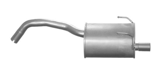 VEGAZ Bagerste lyddæmper fts379 bag for FIAT