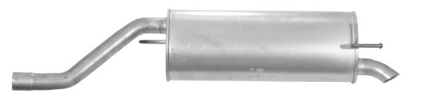 VEGAZ Bagerste lyddæmper fts389 bag for FIAT