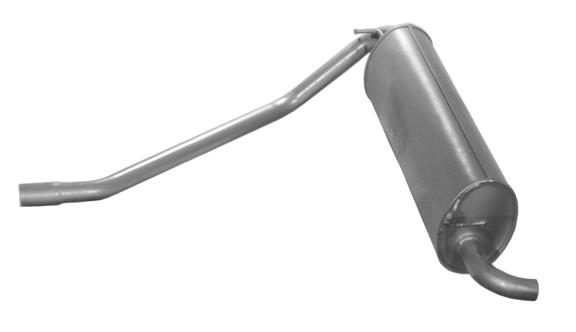 VEGAZ Bagerste lyddæmper fts396 bag for FIAT
