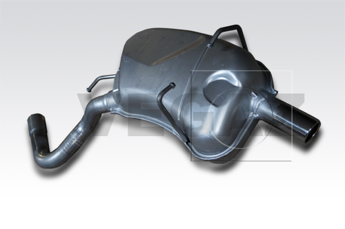 VEGAZ Bagerste lyddæmper fts501 for FIAT