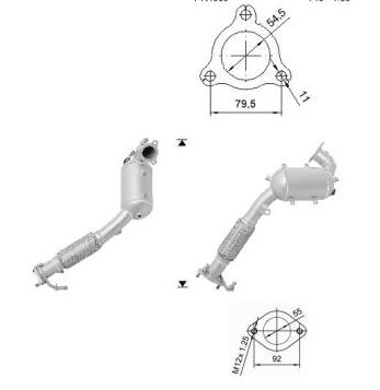 VEGAZ Katalysator mik982 for MITSUBISHI