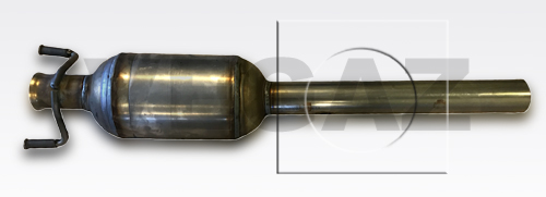 VEGAZ Sod-/partikelfilter, udstødningssystem MK-318 for MERCEDES-BENZ