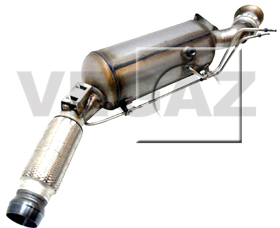 VEGAZ Sod-/partikelfilter, udstødningssystem MK-321 for MERCEDES-BENZ