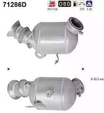 VEGAZ Katalysator mk361 for MERCEDES-BENZ
