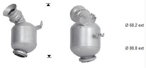 VEGAZ Katalysator mk378 for MERCEDES-BENZ