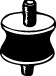 VEGAZ Gummibånd, udstødningssystem mog109 for MORRIS