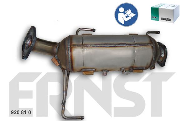 VEGAZ Sod-/partikelfilter, udstødningssystem MZK-818 for MAZDA
