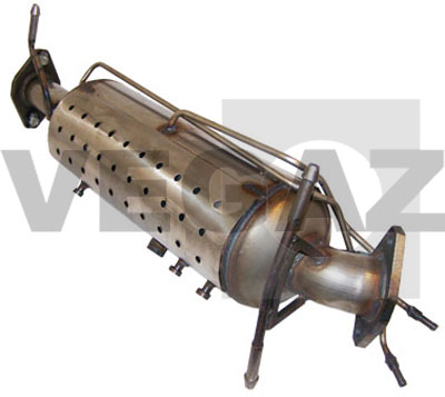 VEGAZ Sod-/partikelfilter, udstødningssystem MZK-987 midten for MAZDA