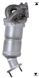 VEGAZ Katalysator ok815 foran for OPEL