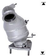 VEGAZ Katalysator ok837 foran for OPEL ALFAROME/FIAT/LANCI