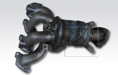 VEGAZ Katalysator ok867 for OPEL