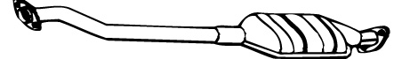 VEGAZ Katalysator ok973 for OPEL