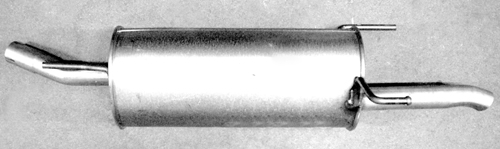 VEGAZ Bagerste lyddæmper OS-445 bag for OPEL