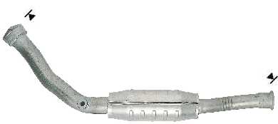 VEGAZ Katalysator PGK-912 for PEUGEOT