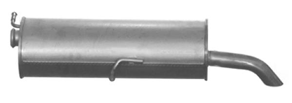 VEGAZ Bagerste lyddæmper PGS-252 for PEUGEOT