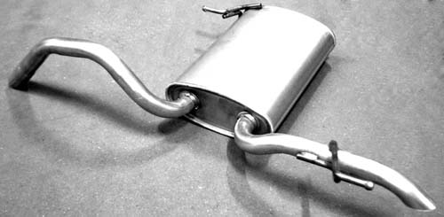 VEGAZ Bagerste lyddæmper PGS-514 for PEUGEOT