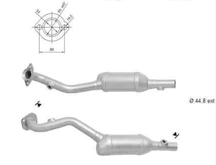 VEGAZ Katalysator rk319 for DACIA